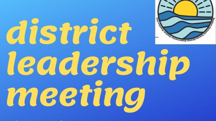 District Youth Leadership Meeting