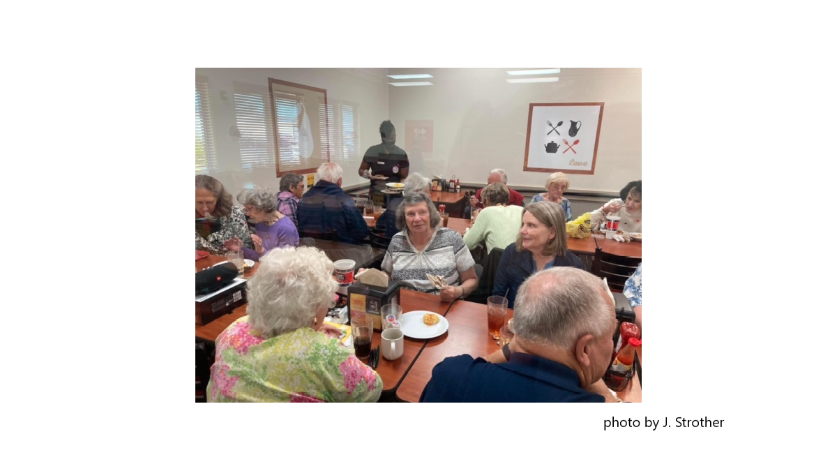 Retirees Meet For Lunch – Monday, July 25