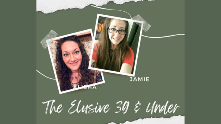 Alisha & Jamie pics with the elusive 39& under printed